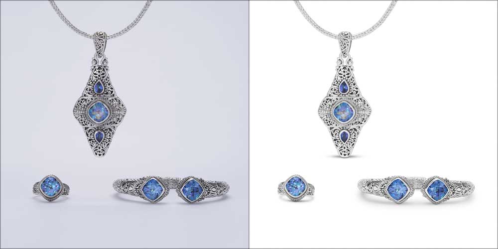 jewellery retouching in photoshop