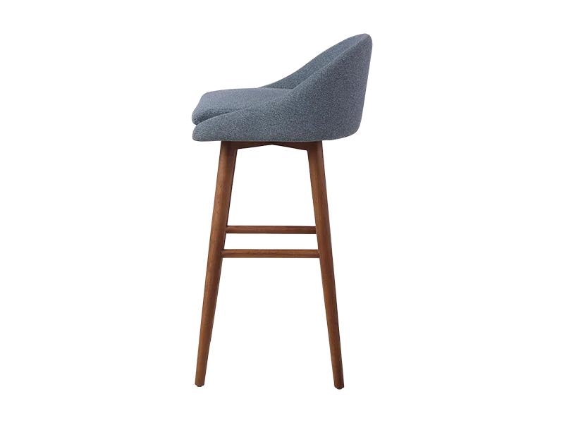 Blue chair professionally edited for