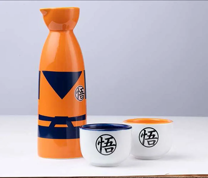 Orange bottle before professional shadow creation