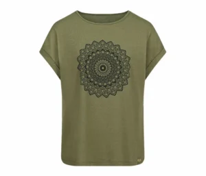 Green T-Shirt Ghost Mannequin After