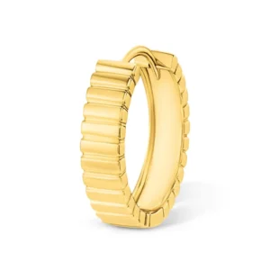 Gold Hoop Earring Jewelry Retouching