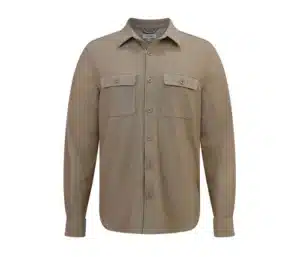 Beige shirt after color correction