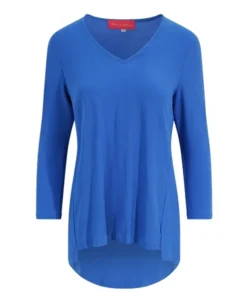 Blue Long Sleeve Ghost Mannequin After