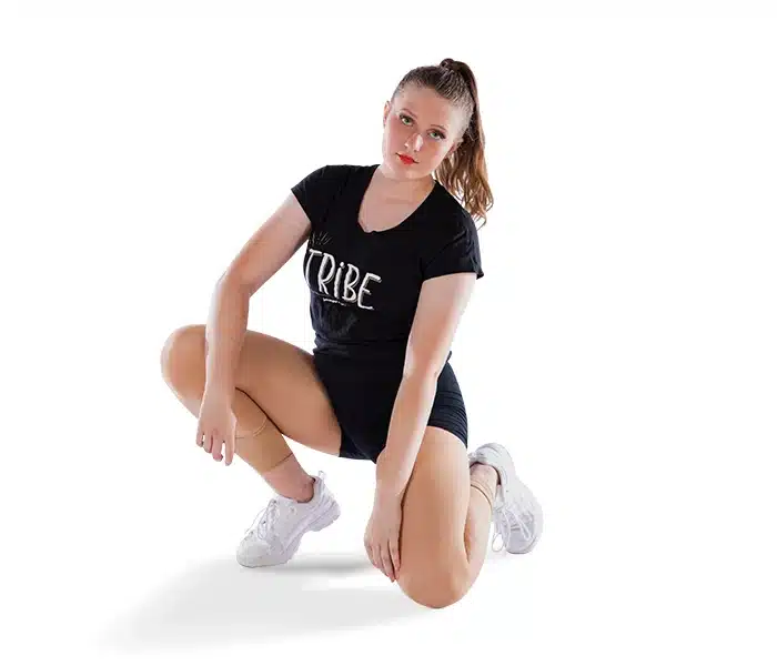 Fashion model after background removal