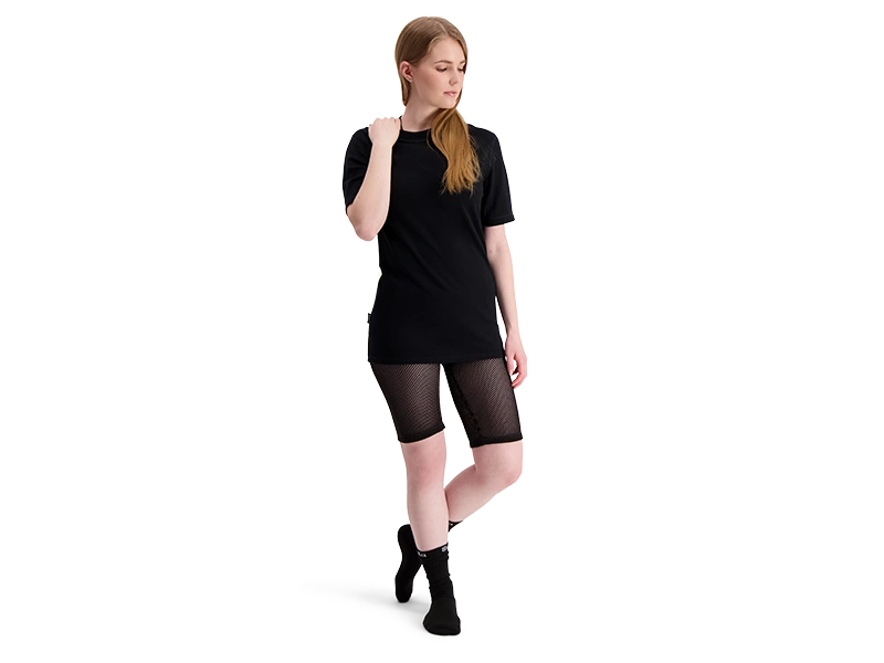 Fashion model prepared for e-commerce image editing