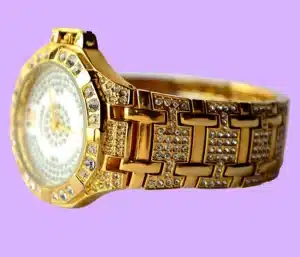 Gold Wristwatch Clipping Path Service