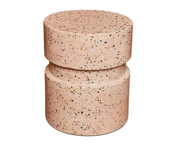 Gray cork containers after color correction