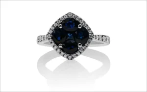 Black Diamond Ring Jewelry Retouching Service