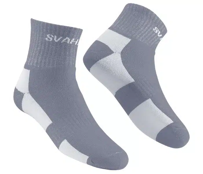 Orange socks before color correction