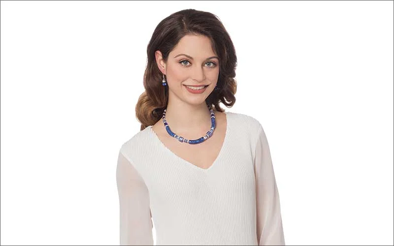 Female portrait professionally enhanced with photo retouching
